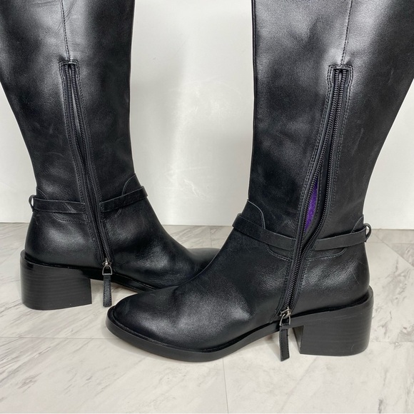 Linea Paolo Kamile Black Riding Boot 8.5 M - Picture 6 of 16